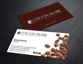#359 za I need a business card Design for Chocolate Cafe od sabbir2018