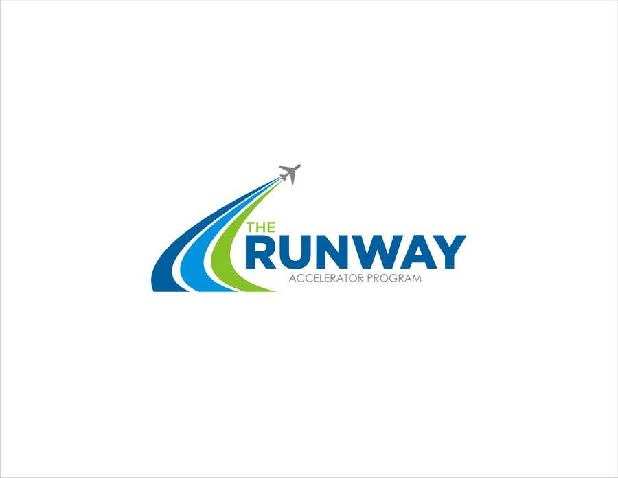 Kilpailutyö #314 kilpailussa                                                 Logo for business accelerator - "The Runway"
                                            