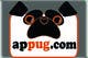 Contest Entry #131 thumbnail for                                                     "Pug Face" logo for new online messaging service
                                                