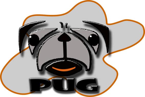 Tävlingsbidrag #236 för                                                 "Pug Face" logo for new online messaging service
                                            