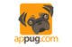 ภาพขนาดย่อของผลงานการประกวด #2 สำหรับ                                                     "Pug Face" logo for new online messaging service
                                                