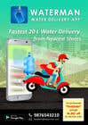 #32 cho Design Flyer for Water Delivery Mobile App A4 Size bởi sujithnlrmail
