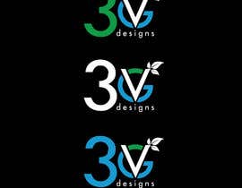 Nro 50 kilpailuun Logo for 3GV designs (3 Generations of Vegans) käyttäjältä hbakbar28