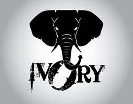#29 for A simple, black and white logo of an elephant (or elephant&#039;s head) with tusks and the word &quot;IVORY&quot; written underneath. by sadbillah8080