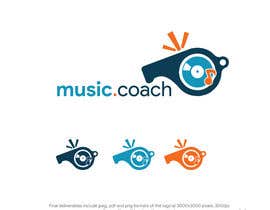 #2 ， Logo for music.coach 来自 tisirtdesigns