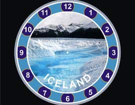 #34 สำหรับ clock with icelandic theme โดย vs47