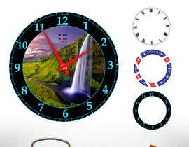#30 สำหรับ clock with icelandic theme โดย kchrobak