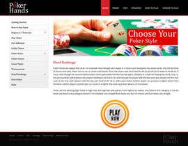 #3 for Design a Website Mockup for pokerhands.net af suryabeniwal