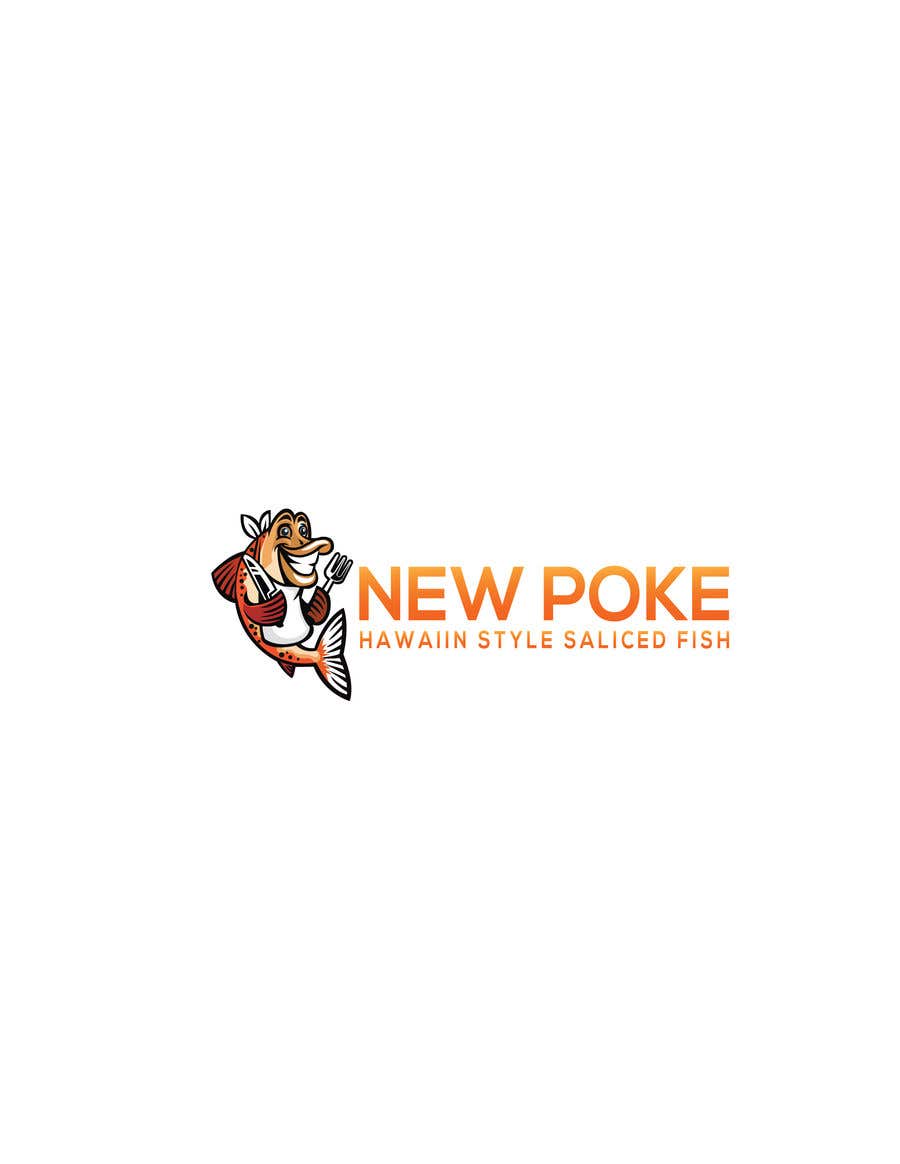 Contest Entry #160 for                                                 Logo design for a cool new poke' (seafood) restaurant
                                            