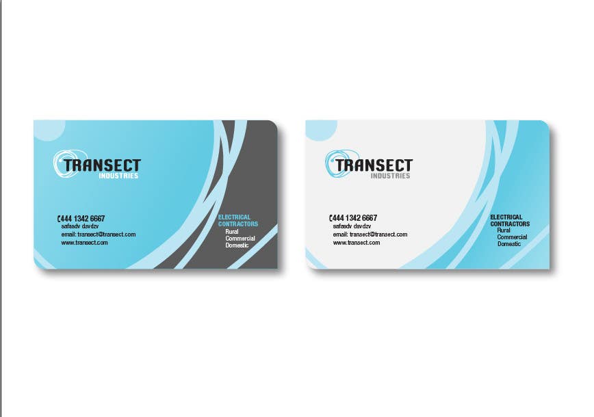 Kilpailutyö #49 kilpailussa                                                 Business Card Design for Transect Industries
                                            