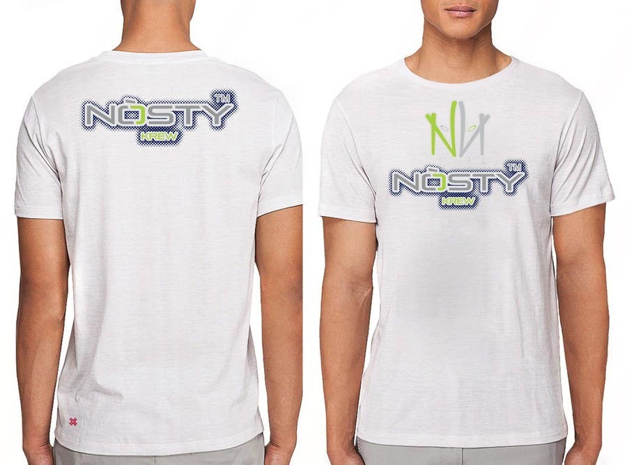 Kilpailutyö #76 kilpailussa                                                 T-shirt Design for Nòsty Krew
                                            