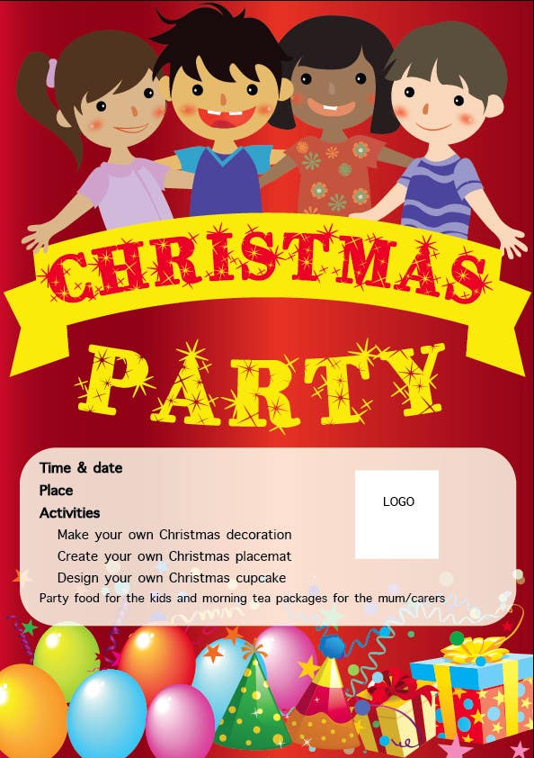 Contest Entry #14 for                                                 Design a Flyer for Christmas kids party
                                            