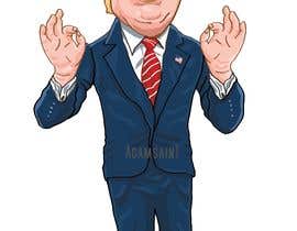nº 20 pour Trump Cartoon (Full Body) Colored Sketch par sandypadan 