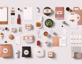 #28 for restaurant branding and packaging av Ahlemh