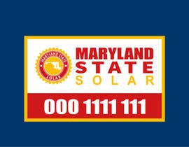 #3 for Maryland State Solar yard sign design by vs47