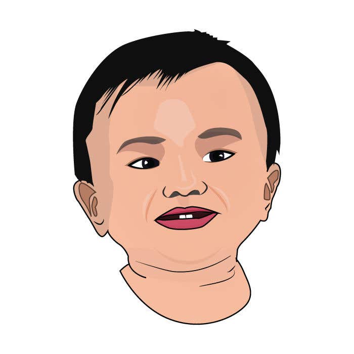 Entry #8 by creart0212 for Convert my daughter to cartoon vector art |  Freelancer