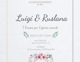 #49 για flyer invite  wedding από gabsgranado