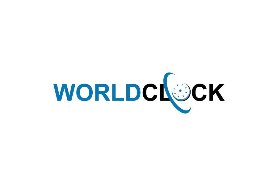 Kilpailutyö #12 kilpailussa                                                 Logo Design for WorldClock.com
                                            