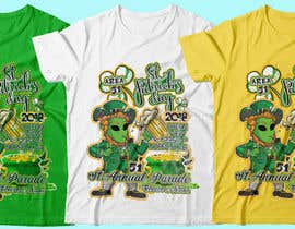 #61 untuk Design a T-Shirt (Alien &amp; St. Patrick&#039;s Day theme) oleh RibonEliass