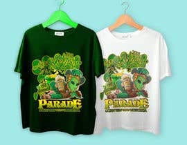 #67 pёr Design a T-Shirt (Alien &amp; St. Patrick&#039;s Day theme) nga RibonEliass