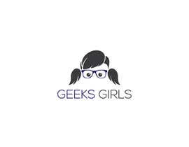 #20 para Geek girl logo de azimnaogaon