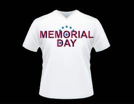 #147 for Design USA Memorial&#039;s day, image who will be printed on a Tshirt by JASONCL007