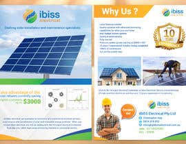 #44 for Design me a single page back &amp; front advertisement pamphlet for my solar installation company by adidoank123