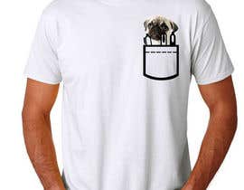 #17 for Create a shirt logo - eye catching dog. by gumenka
