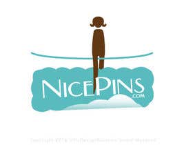 #59 untuk Logo Design for Nice Pins (nicepins.com) oleh justwoomass