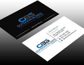 #83 for business card design- Outdoor blinds group by saju163