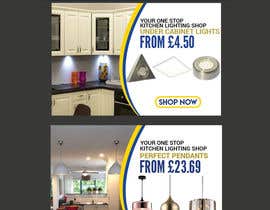 #28 for Design 4 Small Banners - Kitchen Lighting by sahadathossain81