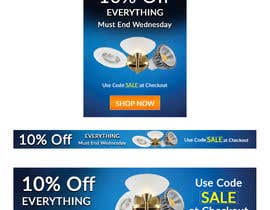 nº 58 pour Design 3 Banners - 10% OFF Everything par Anetadud 