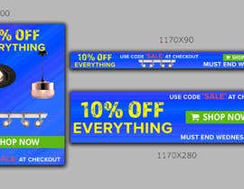#79 for Design 3 Banners - 10% OFF Everything by sergeyshishkin