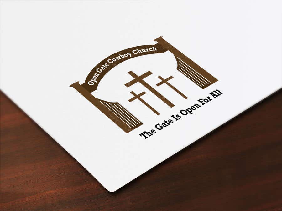 Penyertaan Peraduan #23 untuk                                                 Design a Logo For A Cowboy Church
                                            