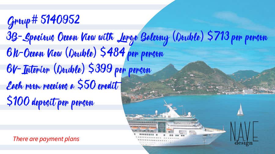 Proposta in Concorso #3 per                                                 Cruise flyer
                                            