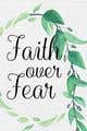 Contest Entry #68 thumbnail for                                                     Faith Over Fear Book Cover
                                                