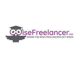 #69 untuk Logo of a flying owl,, single color icon + website name + motto oleh MiketheDesigner