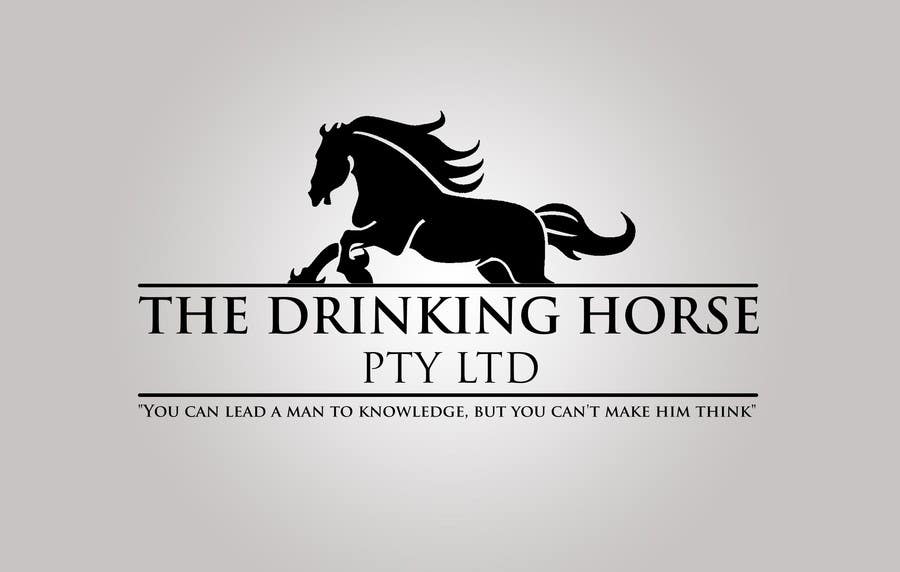 
                                                                                                                        Kilpailutyö #                                            47
                                         kilpailussa                                             Design a Logo for "THE DRINKING HORSE PTY LTD"
                                        