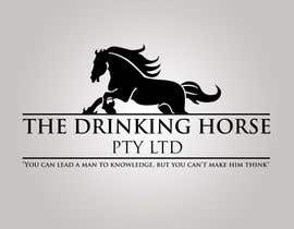 Nro 47 kilpailuun Design a Logo for &quot;THE DRINKING HORSE PTY LTD&quot; käyttäjältä adriankralic