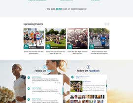 #13 para Home page and event page design de pixelwebplanet