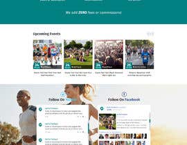 #14 para Home page and event page design de pixelwebplanet