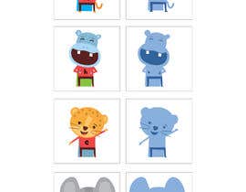 nº 13 pour Illustration of 24 cartoon mascots for edutech game par CharmaineTaylor 