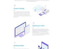 #5 dla Finish “Design” of WordPress site for Graphic Design Agency (only design) przez jubaed