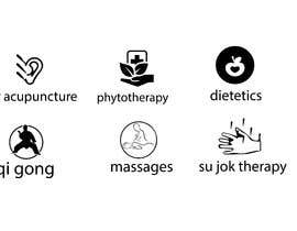 Nro 3 kilpailuun Alternative medicine website icons käyttäjältä belayet2