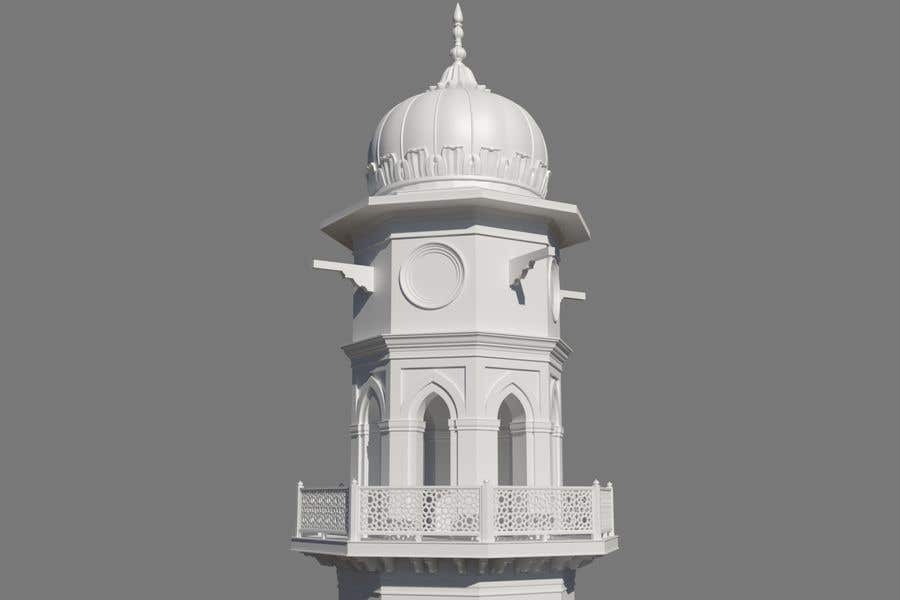 Contest Entry #9 for                                                 STL File for 3D Printing of the White Minaret
                                            