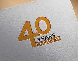 #61 for Design a Logo for 40 years Frisomat by juelrana525340