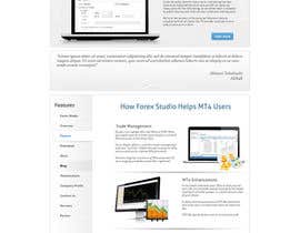 #24 para Website Design for Forex Studio product page por abatastudio