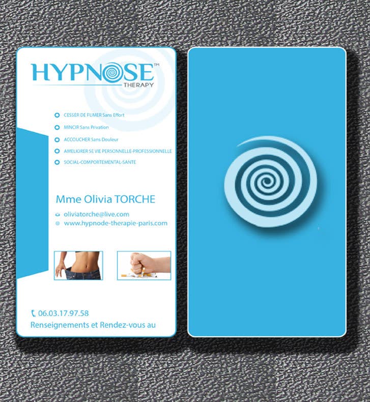 Contest Entry #161 for                                                 Business Card Design for HYPNOSIS
                                            