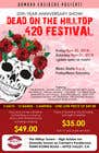 #52 for 420 Deadhead Concert Poster design needed by sujithnlrmail