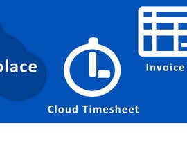 nº 10 pour Design a Banner for cloud timesheet management system par jakebonk 